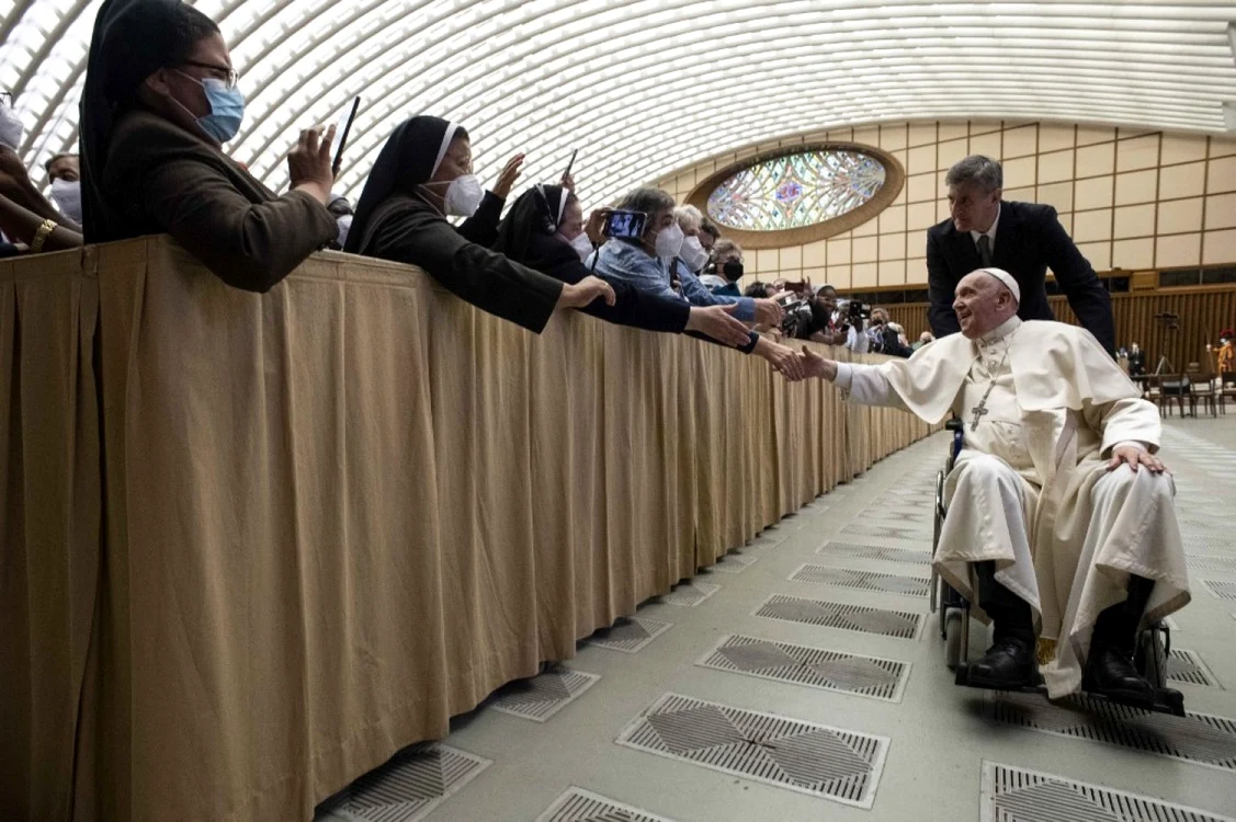 Papa Francisc. FOTO AFP