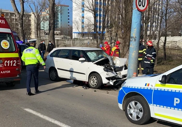 Accident rutier în staţiunea Mamaia