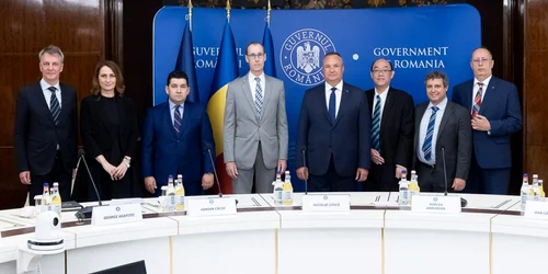 Întâlnirea premierului Nicolae-Ionel Ciucă cu delegaţia Fondului Monetar Internaţional FOTO Gov.ro