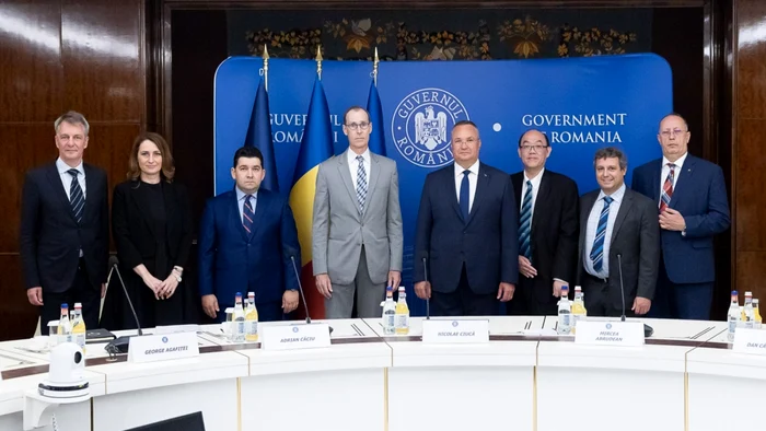 Întâlnirea premierului Nicolae Ciucă cu delegaţia Fondului Monetar Internaţional. FOTO: Gov.ro