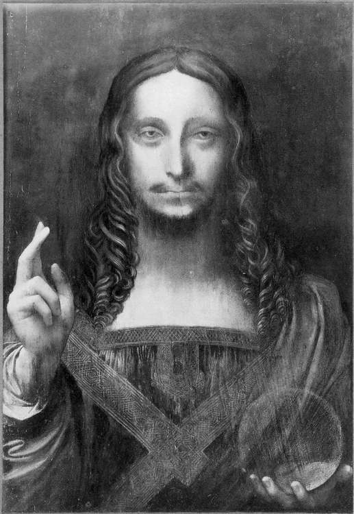 Leonardo da Vinci Salvator Mundi inainte de restaurare jpg jpeg