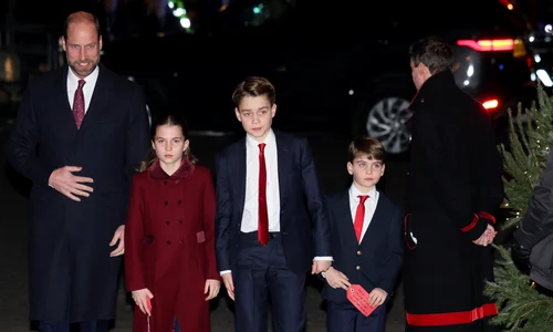 Prințul William cu Prinții George Charlotte și Louis GettyImages 2187916459 jpg