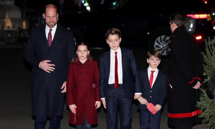 Prințul William cu Prinții George Charlotte și Louis GettyImages 2187916459 jpg