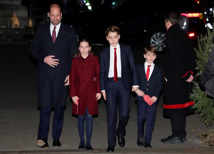 Prințul William cu Prinții George Charlotte și Louis GettyImages 2187916459 jpg