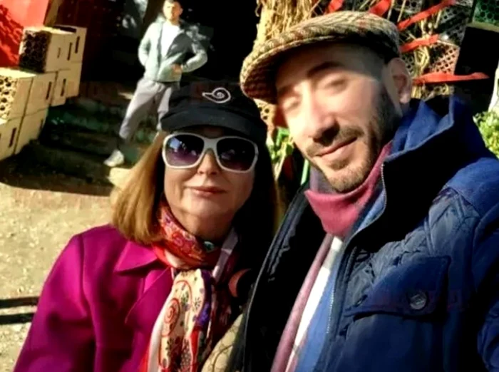Rodica Stănoiu și partenerul său, cu aproximativ 50 de ani mai tânăr FOTO: Cancan