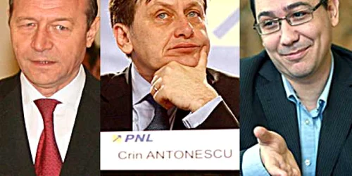 Traian Băsescu, Crin Antonescu şi Victor Ponta