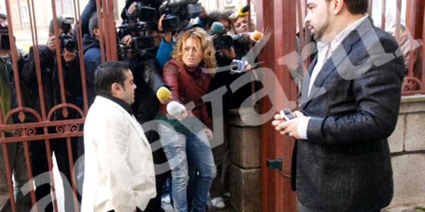 Adi Minune şi Florin Salam, puşi sub învinuire pentru favorizarea infractorului şi pentru mărturie minicinoasă. Foto: Sever Gheorghe 