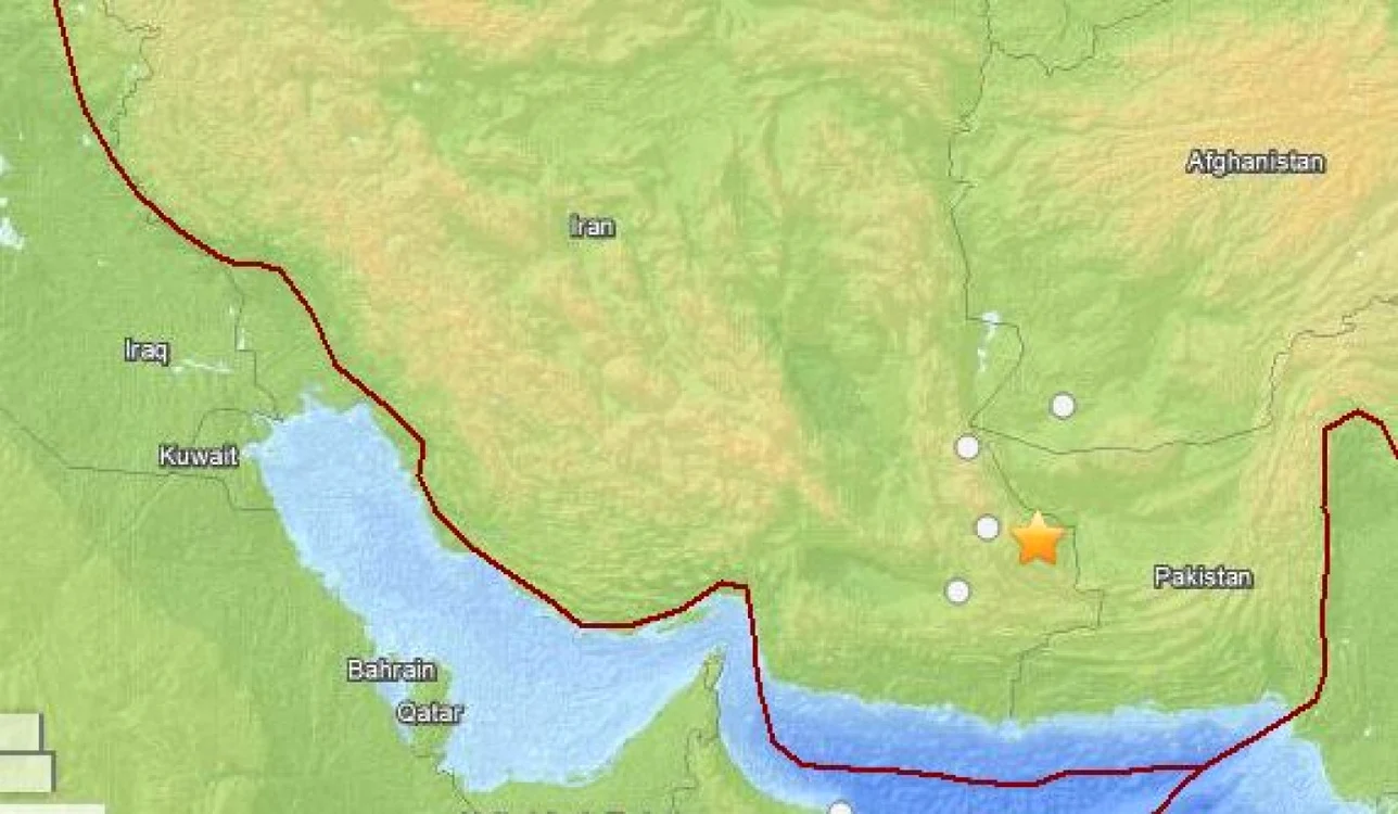 Cutremurului a avut loc în sud-estul Iranului FOTO captura usgs.gov