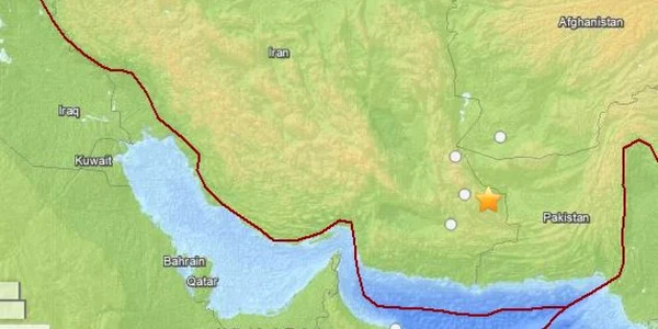 Cutremur Iran FOTO USGS