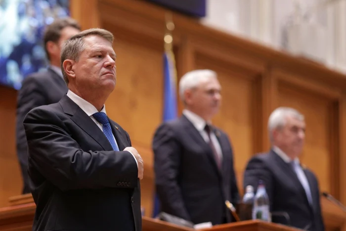 Klaus Iohannis şi Liviu Dragnea