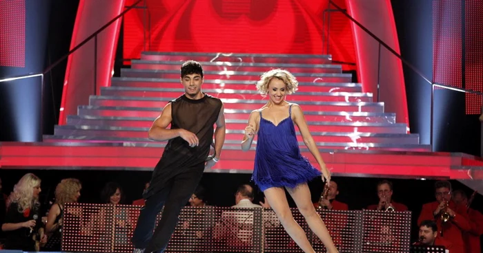 Oana Ioniţă şi partenerul ei, Ali, au obţinut cel mai mare punctaj în semifinală FOTO Pro TV