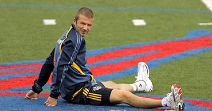 FOTBAL: Beckham, amendat cu 1.000 de dolari
