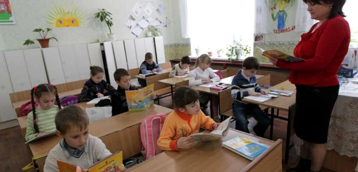 Elevi transnistreni. Foto: Arhiva Adevărul