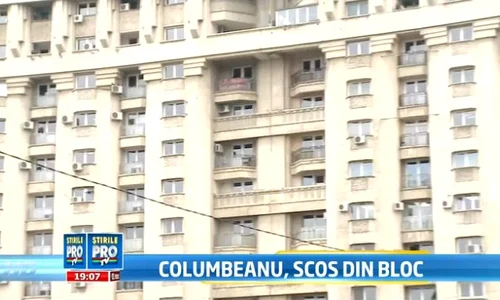 Blocul în care Irinel deţinea trei etaje, alocate birourilor firmelor sale (captură Pro TV) jpeg