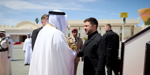 Volodimir Zelenski la Qatar FOTO X/@ZelenskyyUa