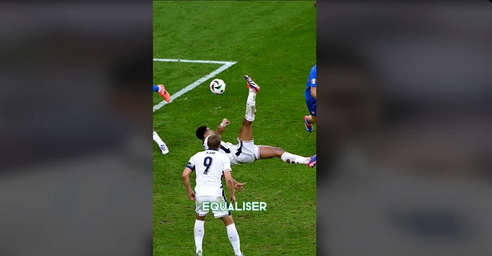 Jude Bellingam a înscris un gol spectaculos. FOTO captură TikTok