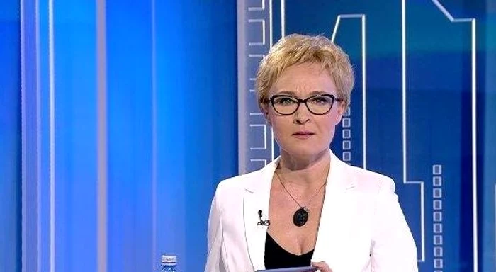Dana Grecu a renunțat la emisiunea "La ordinea zilei"Foto: captură video