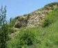 Cetatea Şcheia văzută de pe drumul Iţcani-Şcheia