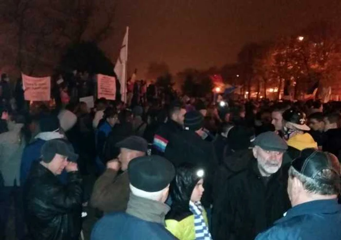 Constanţa - a patra zi de proteste Foto Alexandru Cosor