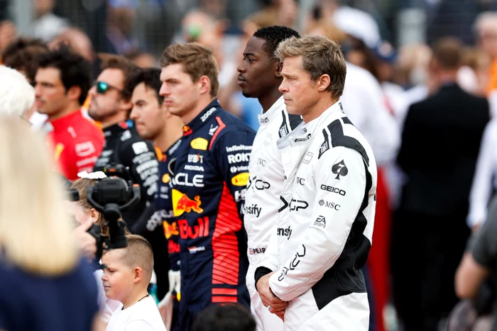 Brad Pitt la Silverstone, Profimedia (2) jpg