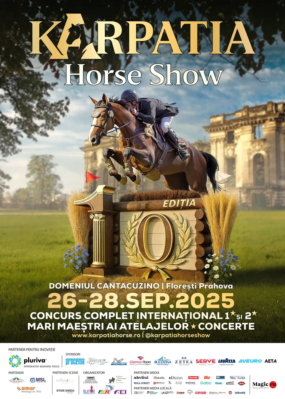Karpatia Horse Show 2025 – un eveniment al eleganței, sportului, adrenalinei și spectacolului ecvestru