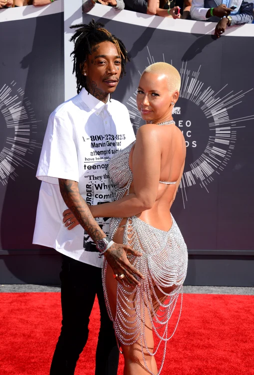 Alături de soţul ei Wiz Khalifa