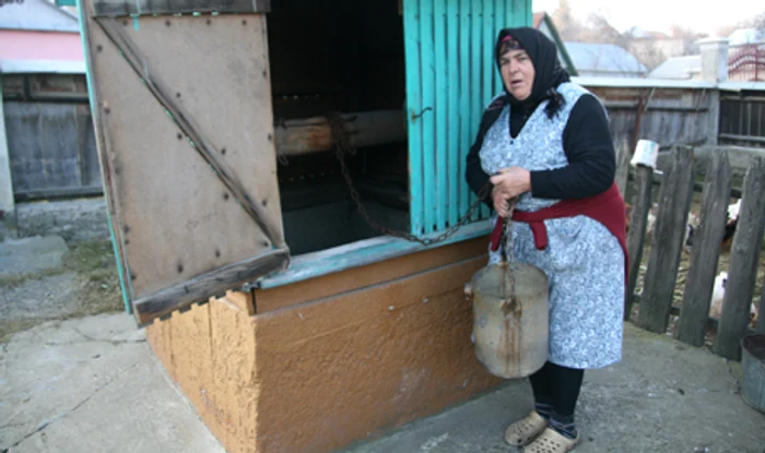 Olga Păstru a rămas fără apă