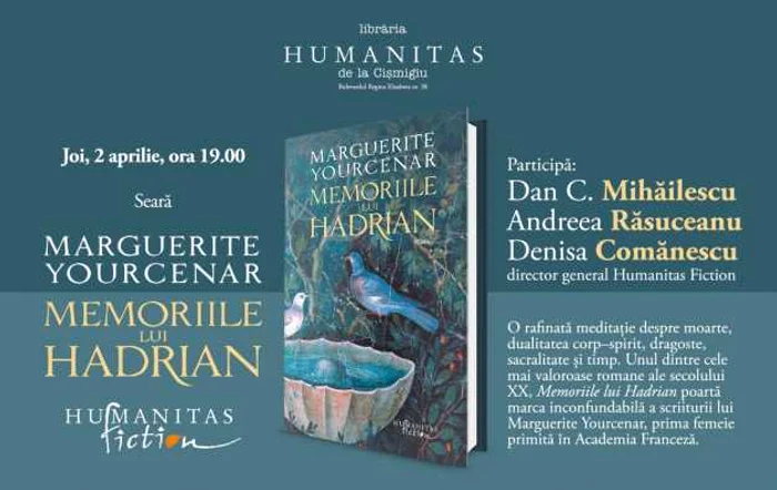 eveniment memoriile lui hadrian