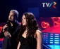 Aurelian Temișan în duet cu fiica sa, Dora, la TVR. FOTO: captură de ecran