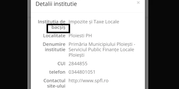 Bărbatul a crezut că platforma ghiseul ro îi cere bacşiş Foto Observator Prahovean jpg