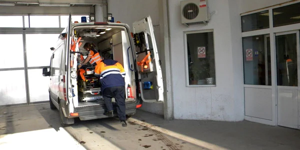 Răniții au ajuns la Spitalul Județean din Ploiești