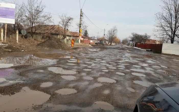 Chinuitul cartier Tineretului din Tecuci FOTO Facebook/G Stângă