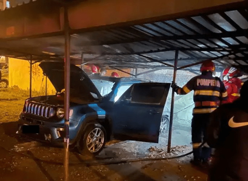 Răzbunarea unui client nemulțumit de cateringul din Bacău. A dat foc mașinilor de livrare, iar focul s-a extins 