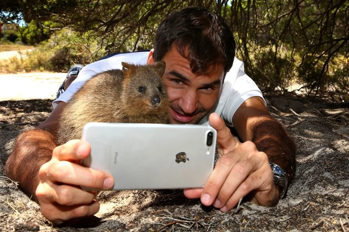 
    Roger Federer si noul sau prietenFOTO: Guliver/ GettyImage  