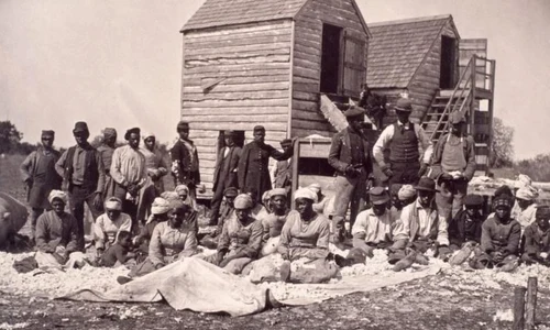 Sclavia a fost abolită în SUA o dată cu intrarea în vigoare a celui de al 13 lea amendament din Constituţie jpeg