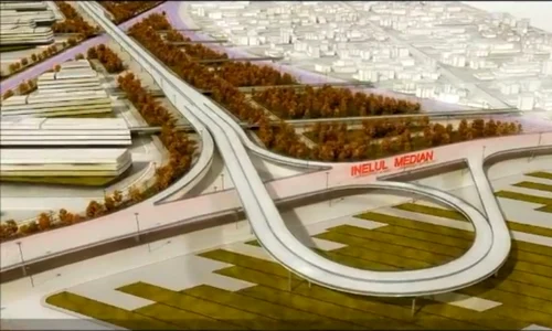Şoseaua va fi construită, în cea mai mare parte, la 7 m de sol jpeg