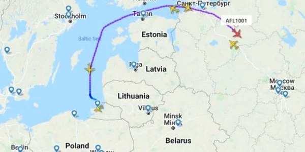 ruta ocolitoare avioane rusesti