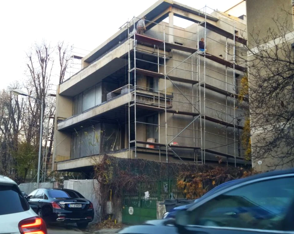 Blocul pe care Simona Halep îl construiește în București (FOTO: Blitz)