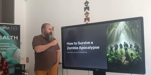 specialistul in sanatate publica Razvan chereches pandemie zombi jpeg