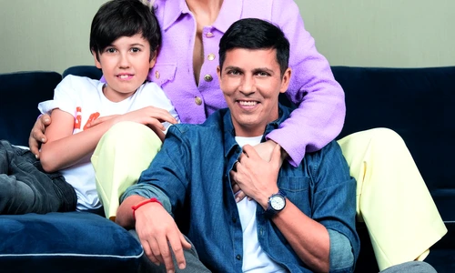 Lucian Viziru si familia jpg