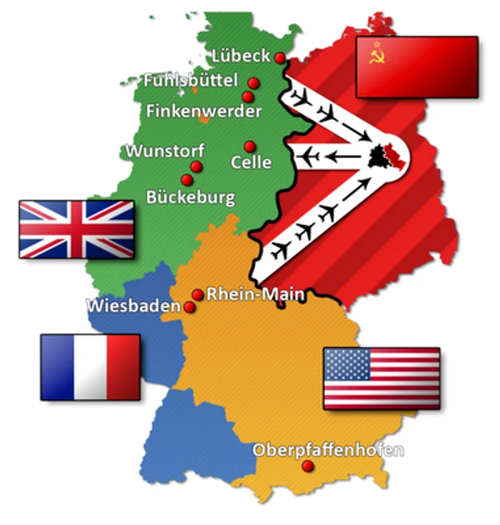 berlin airlift map png png