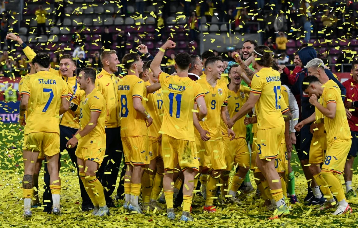 Bucuria unei noi calificări la Campionatul European U21 (FOTO: Sportpictures)