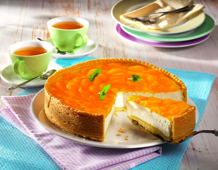 tarta  crema  branza mandarine cheesecake jpeg