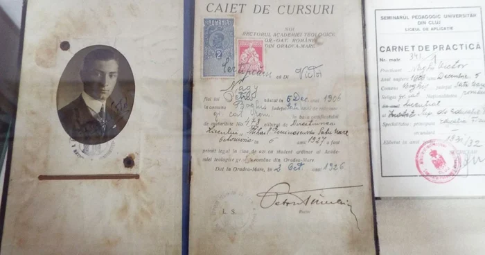 Aşa arăta un caiet de cursuri în anul 1926 FOTO Cristina Cîcău