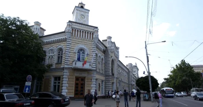 Primăria municipiului Chişinău. Foto: Adevărul Moldova