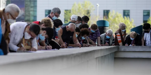 Maraton vaccinare Bucureşti - Biblioteca Naţională - Sala Palatului - 7 mai 2021 / FOTO Inquam Photos / Octav Ganea