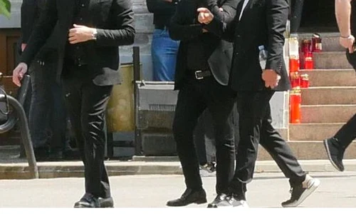 Elie Saab și fiii lui au venit special în România pentru îmormântarea lui Alex Faur  jpeg