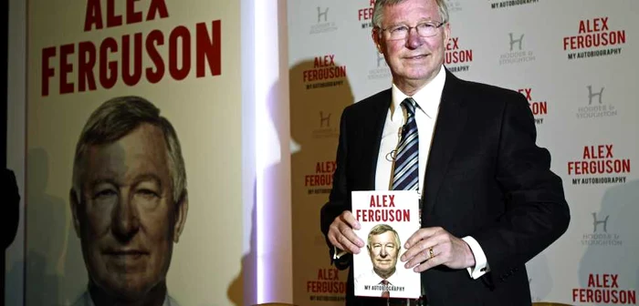 Sir Alex şi-a lansat în acest an o carte autobiografică FOTO Reuters