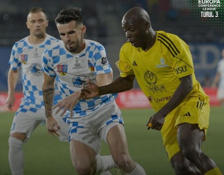 Corvinul Hunedoara, eliminată din Conference League de FC Astana, care s-a impus cu scorul de 6-1 