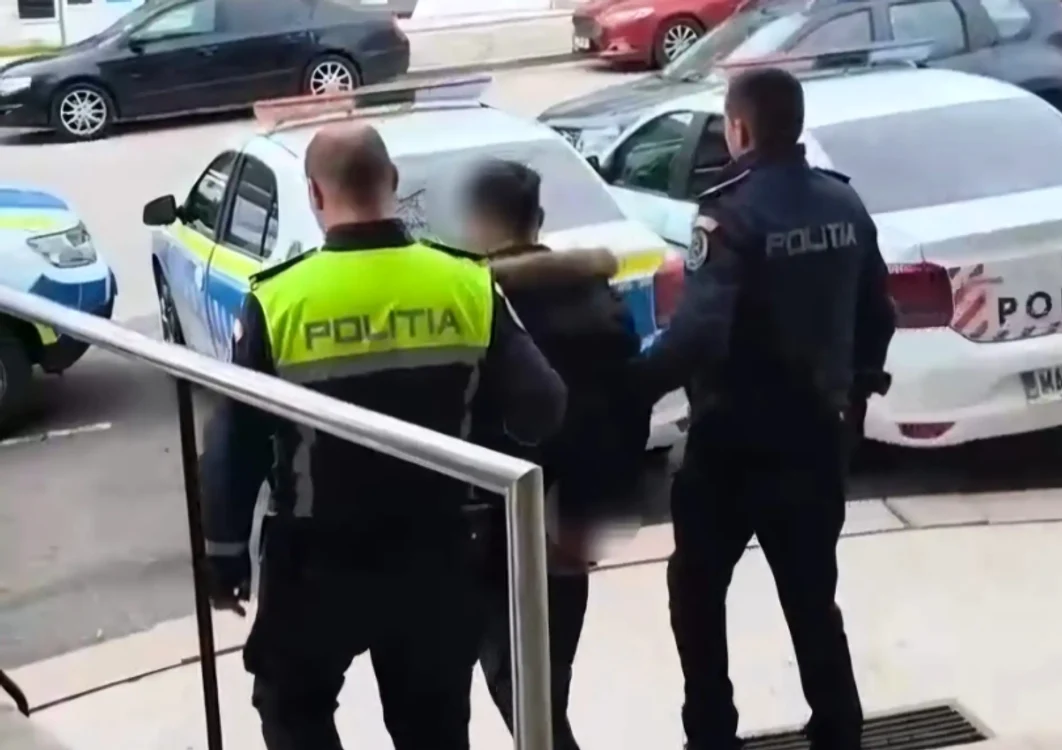 Agresorul a fost reținut  FOTO: IPJ Dolj